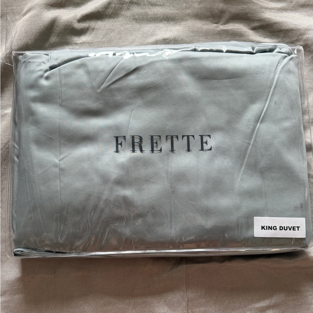 brand new Frette king size bed sheet